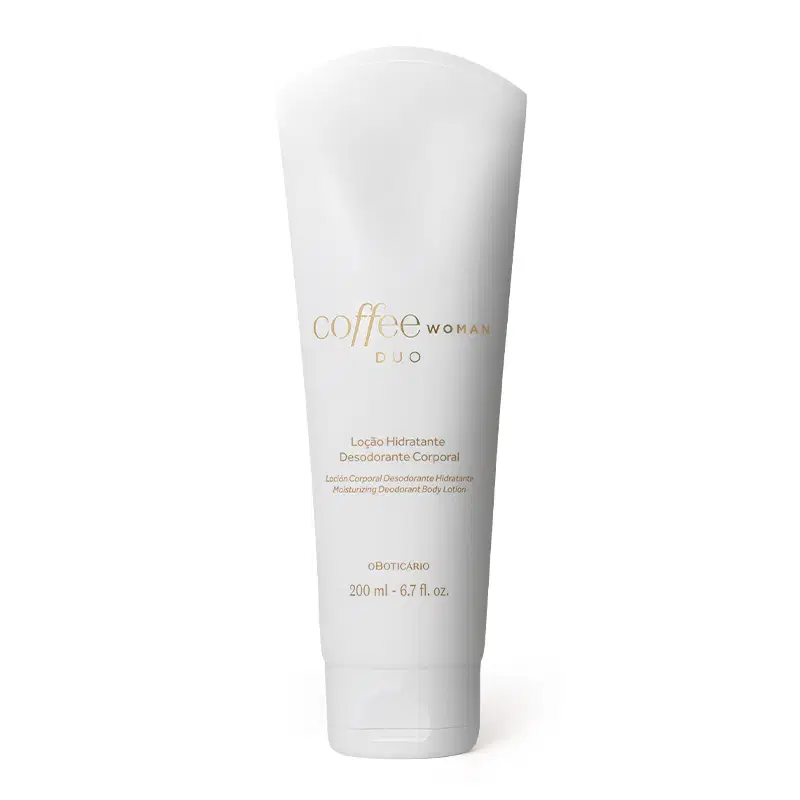 Loção Hidratante Desodorante Corporal Coffee Woman Duo 200Ml