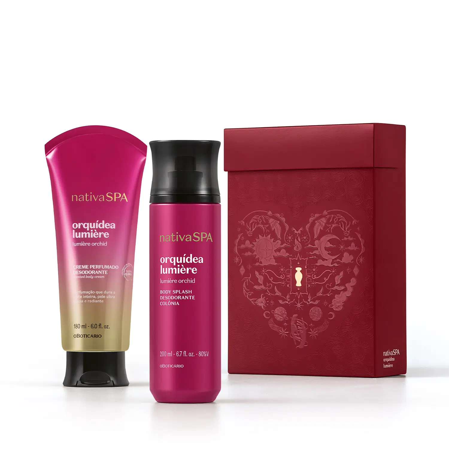Kit Presente Nativa Spa Orquidea Lumière (2 Itens)