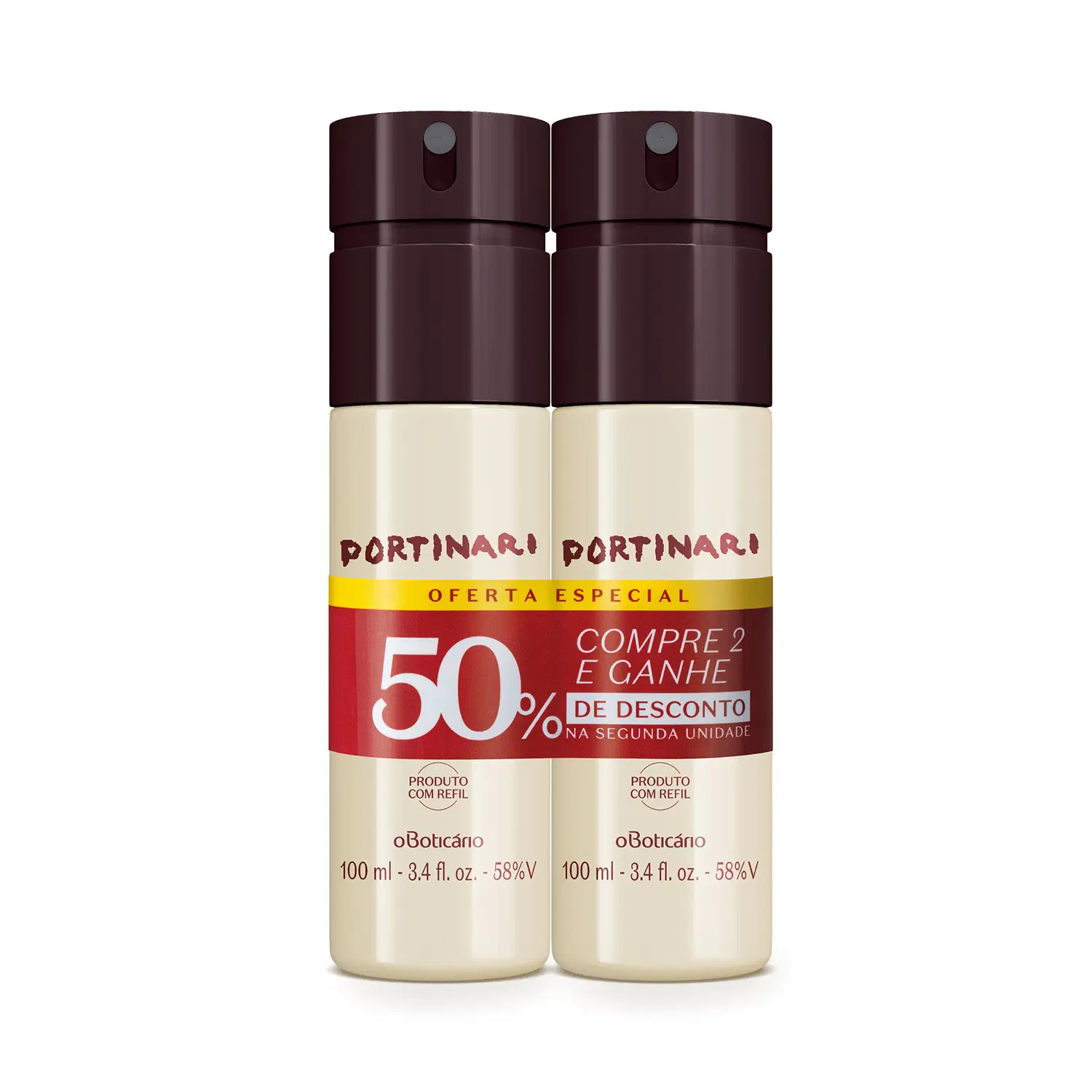Kit Body Spray Desodorante Boticollection Portinari (2 Itens)