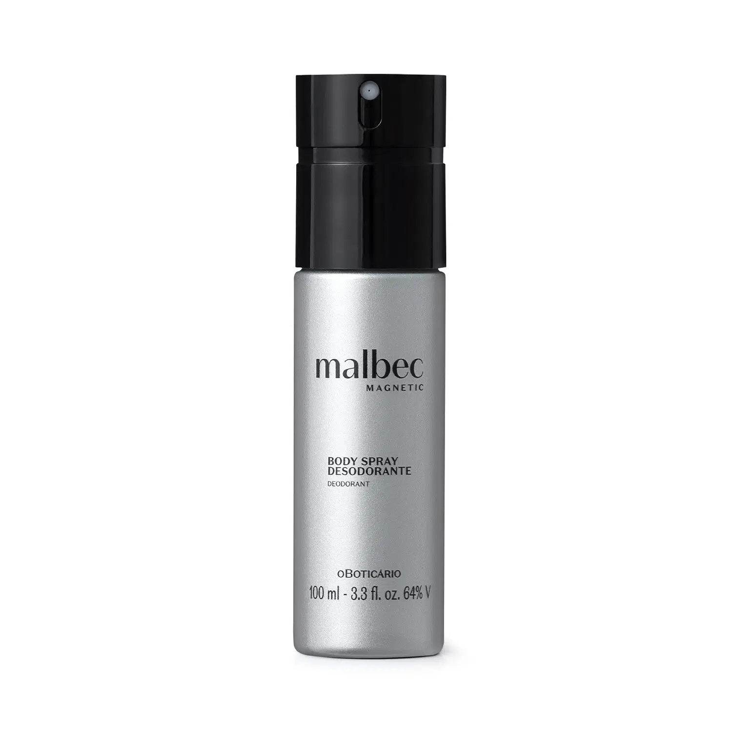 Malbec Magnetic Body Splash Desodorante Colônia, 100 Ml