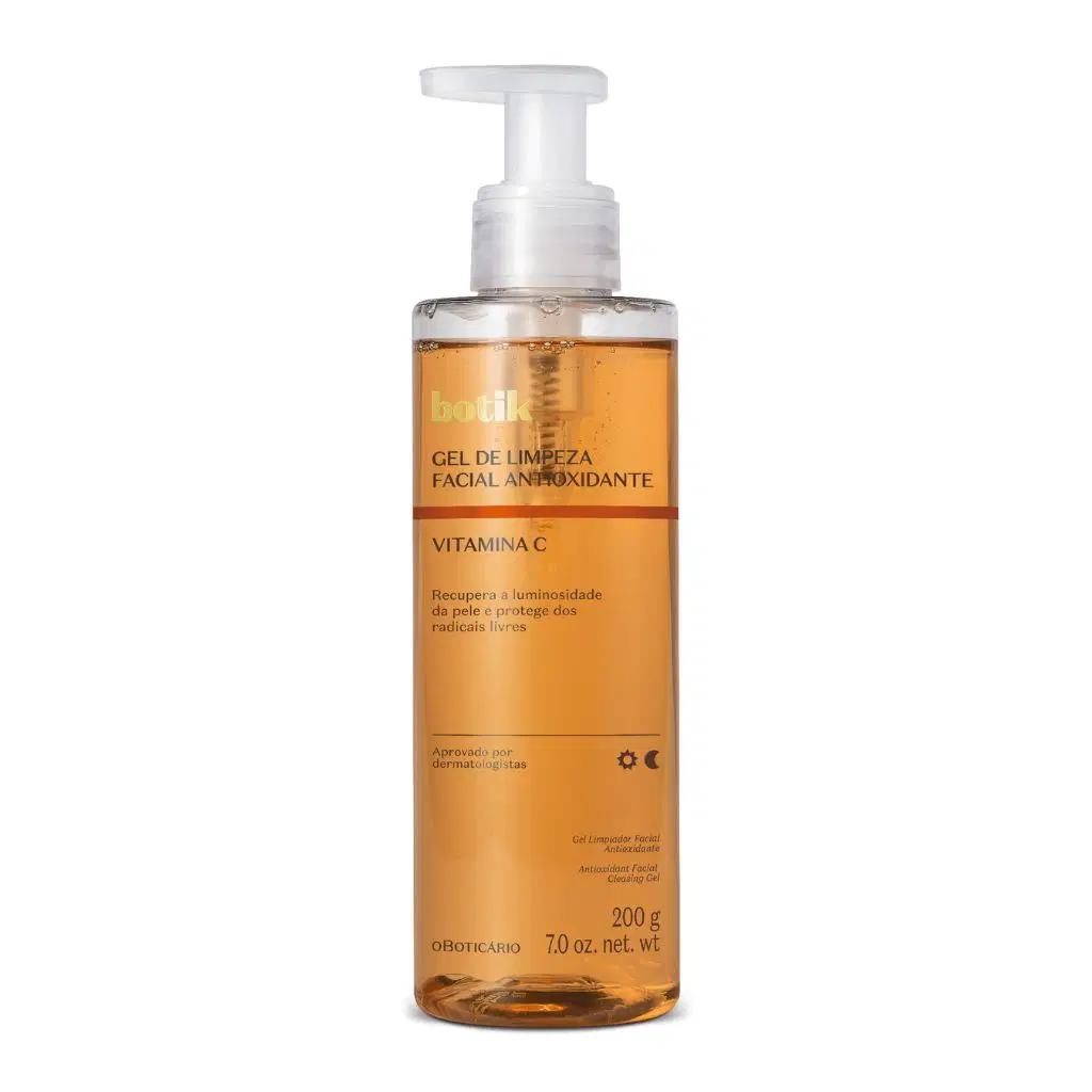 Gel De Limpeza Facial Antioxidante Botik Vitamina C 200G