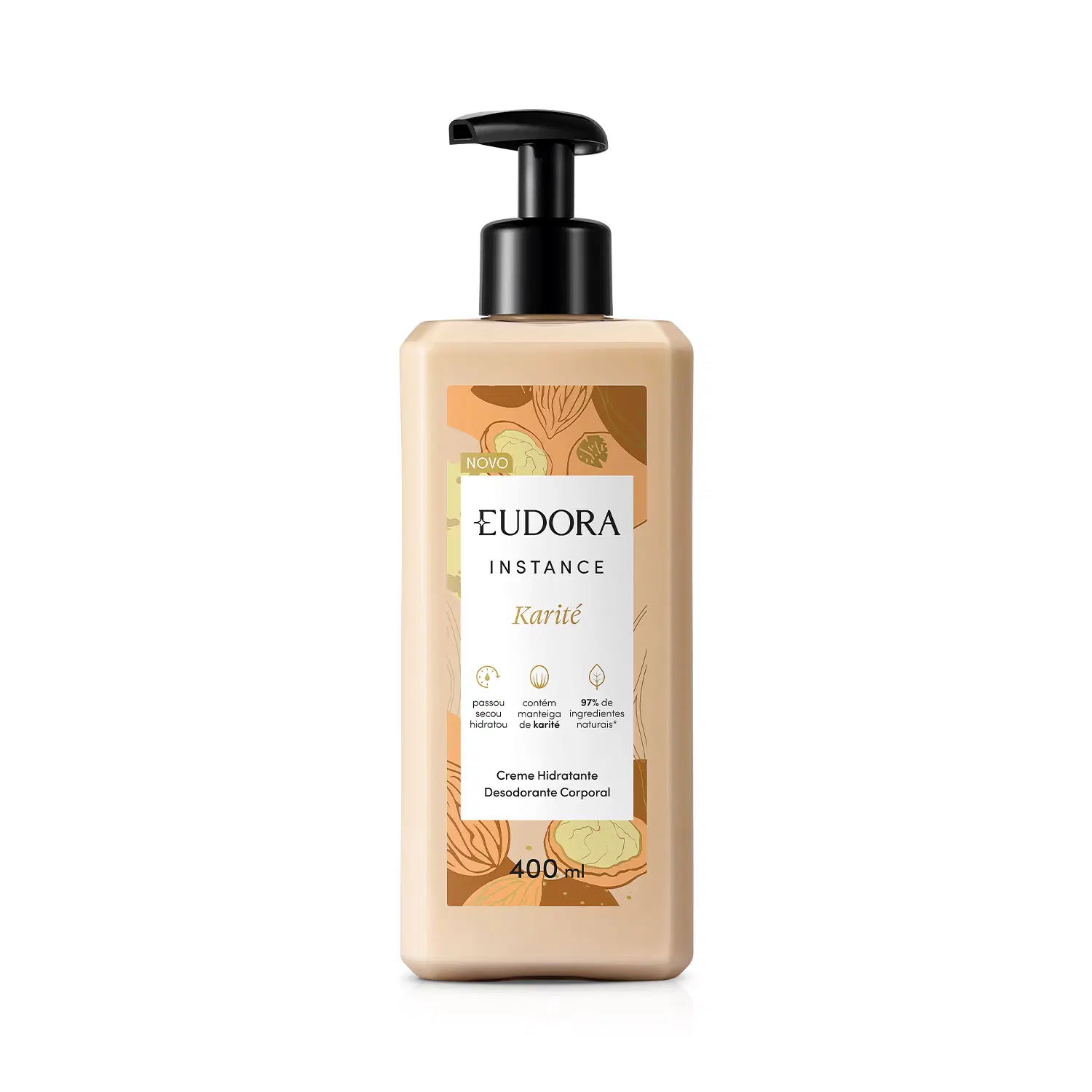 Creme Hidratante Desodorante Corporal Instance Karité 400Ml