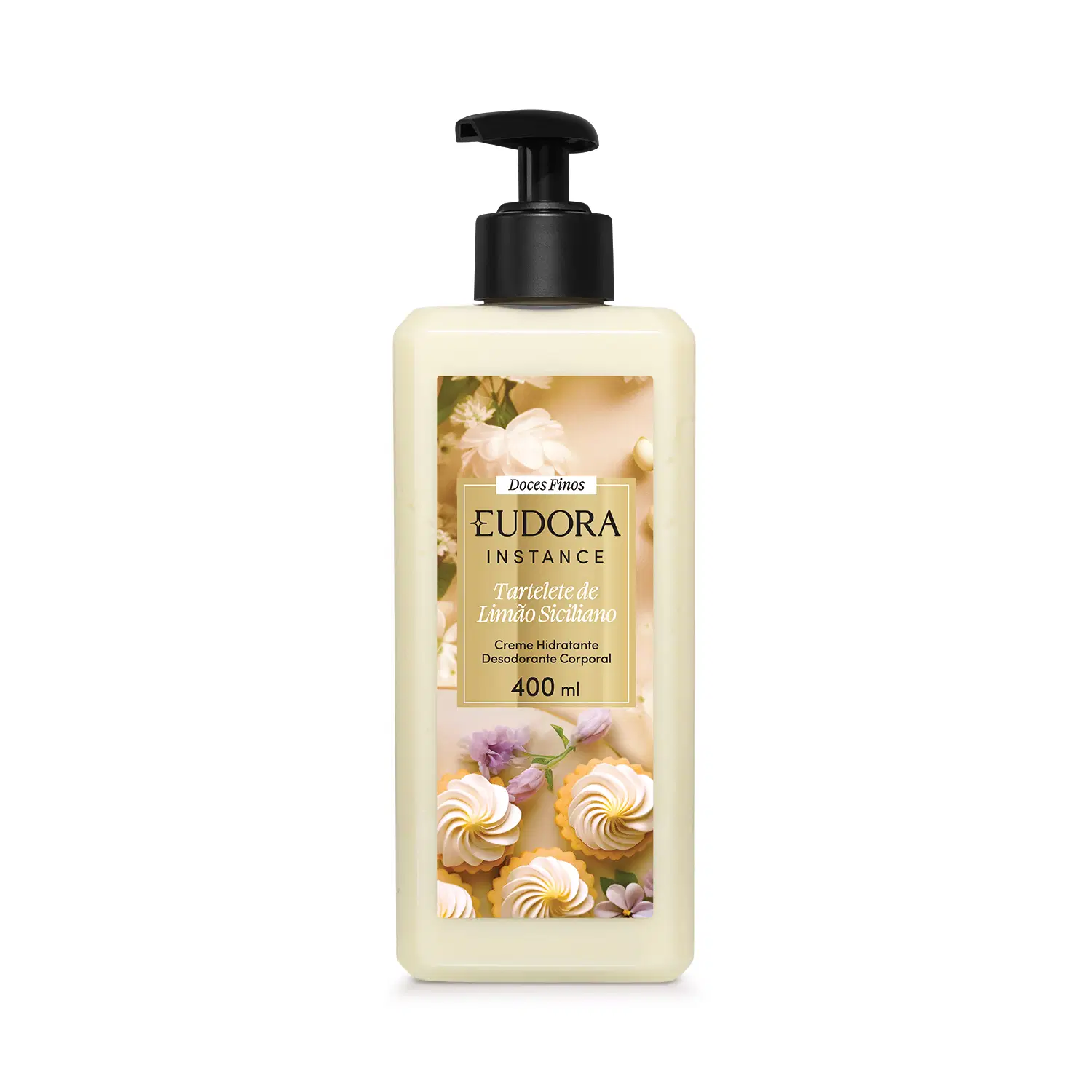 Creme Hidratante Desodorante Corporal Instance Tartelete De Limão Siciliano 400Ml