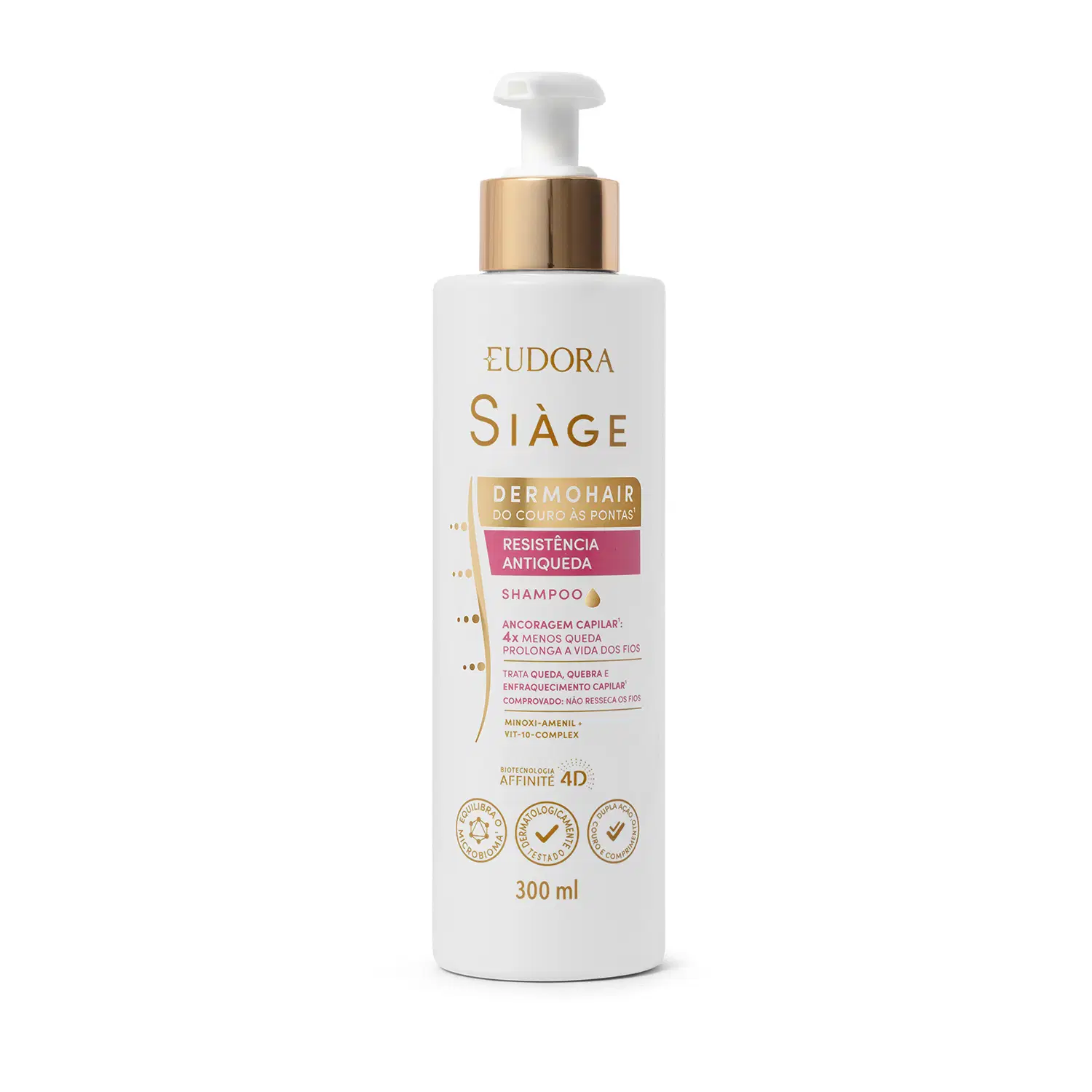Shampoo Siàge Dermo Hair Resistência Antiqueda 300Ml