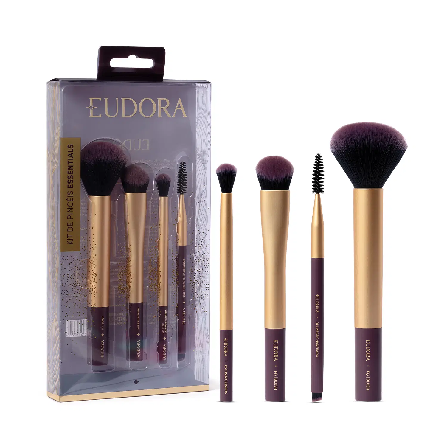 Kit De Pincéis Essentials