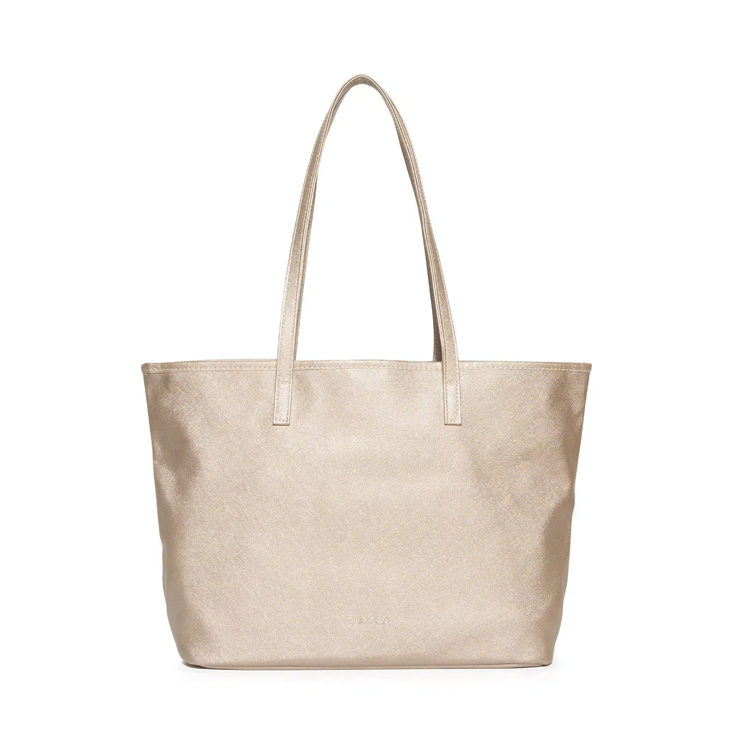 Bolsa Tote Dourada Eudora