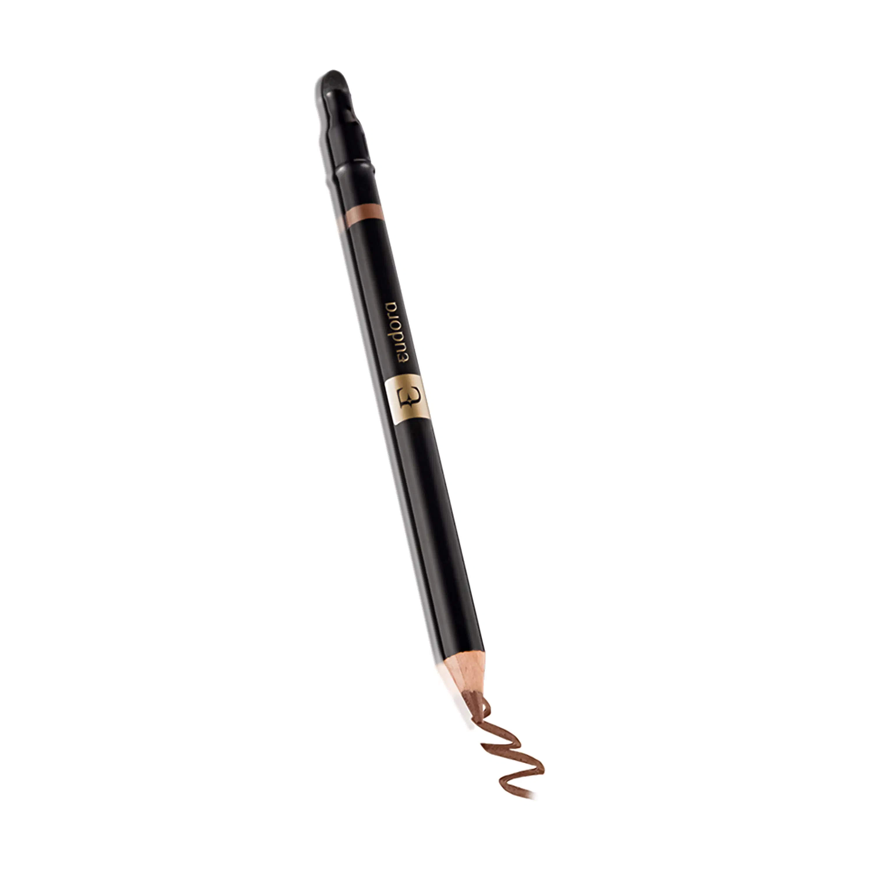Lápis Kajal Com Esfumador Glam Marrom Intenso 1,1G