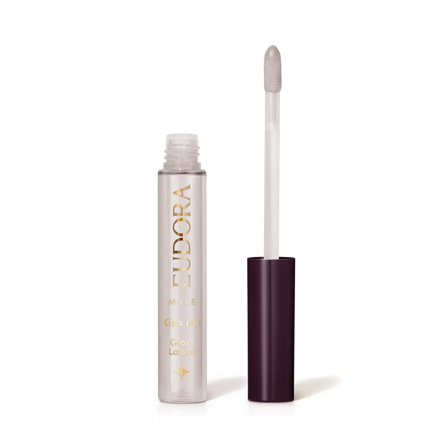 Gloss Labial Líquido Incolor Eudora Make Kiss Me 5,2Ml