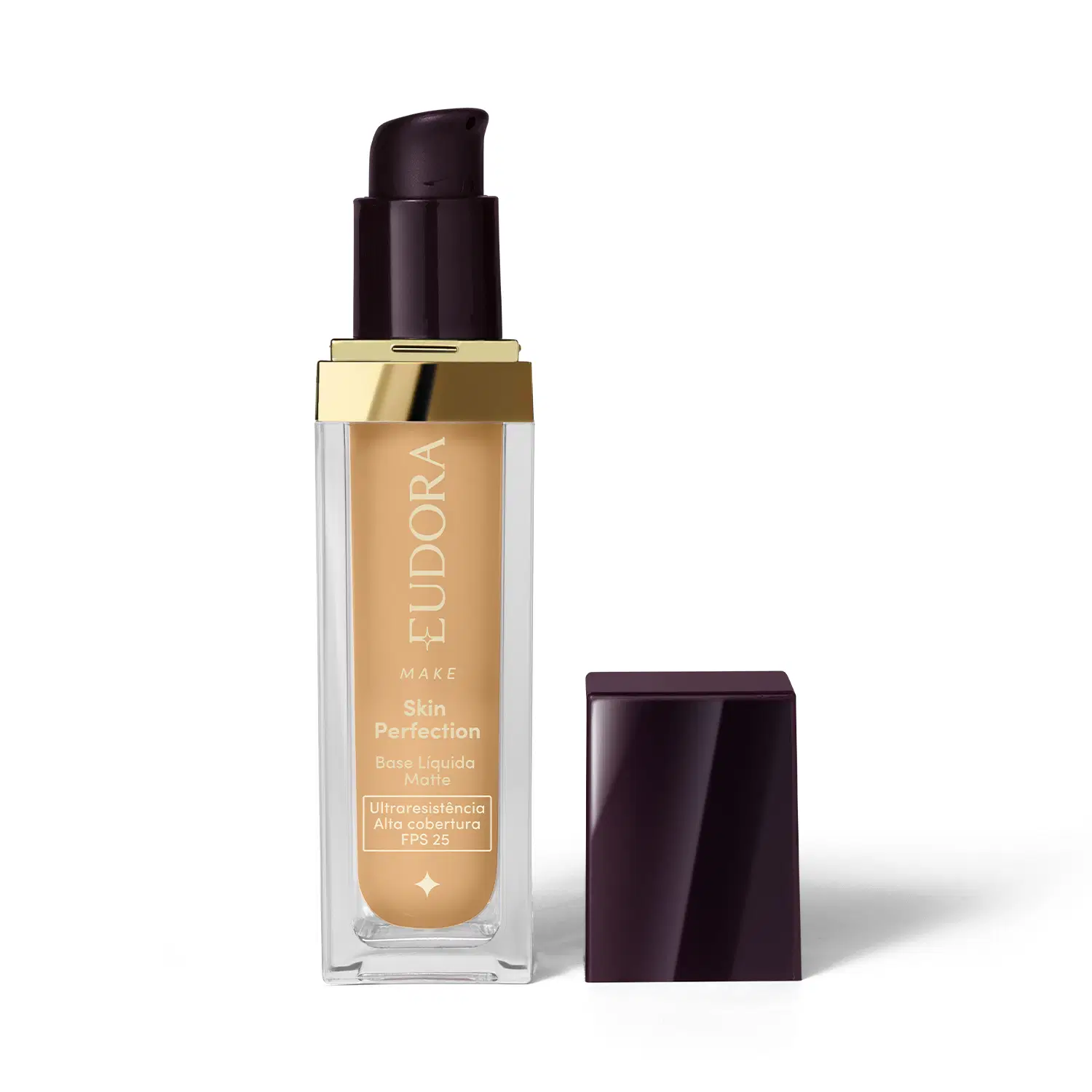 Base Líquida Matte Eudora Make Skin Perfection Cor 170Q 30Ml