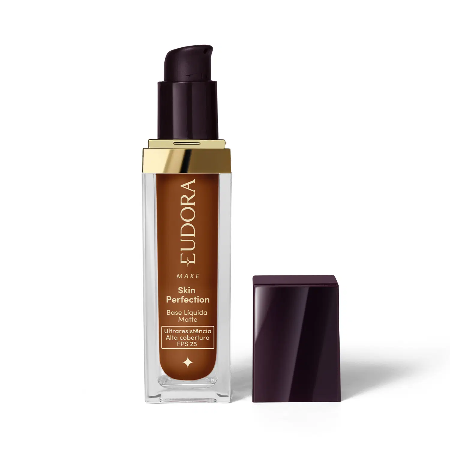 Base Líquida Matte Eudora Make Skin Perfection Cor 320Q 30Ml
