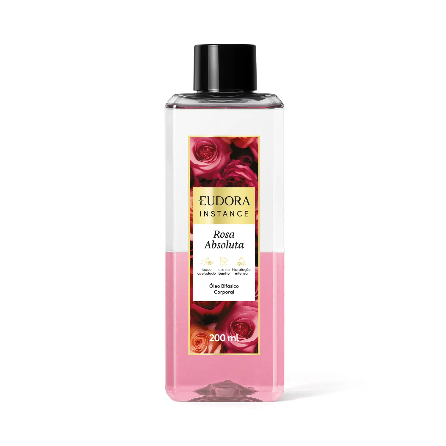 Óleo Bifásico Corporal Instance Rosa Absoluta 200Ml