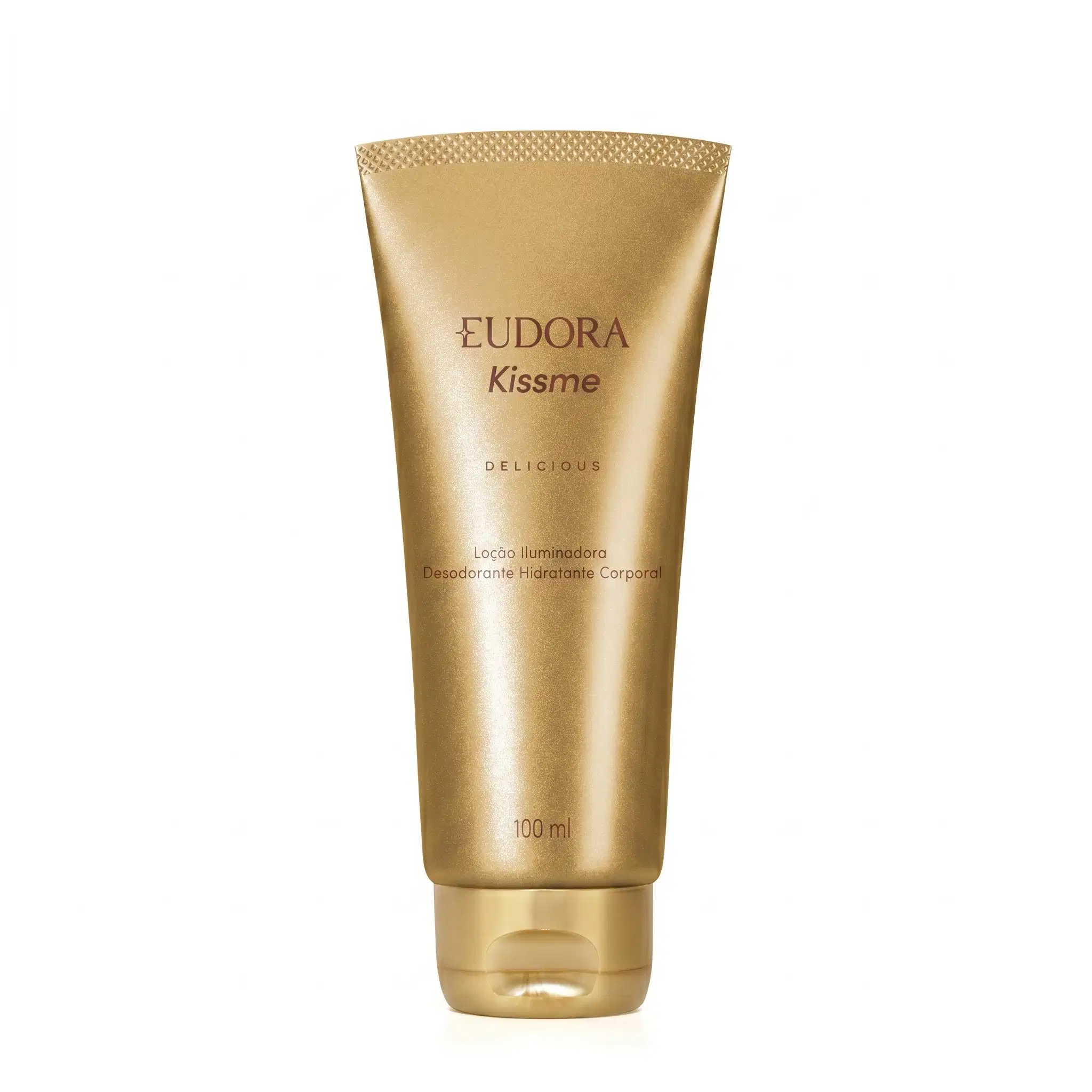 Eudora Loção Desodorante Corporal Iluminadora Kissme Delicious 100Ml