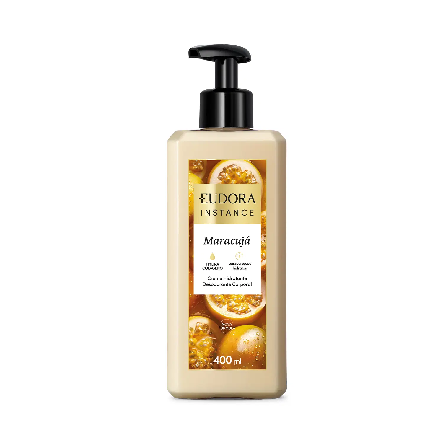 Creme Hidratante Desodorante Corporal Instance Maracujá 400Ml