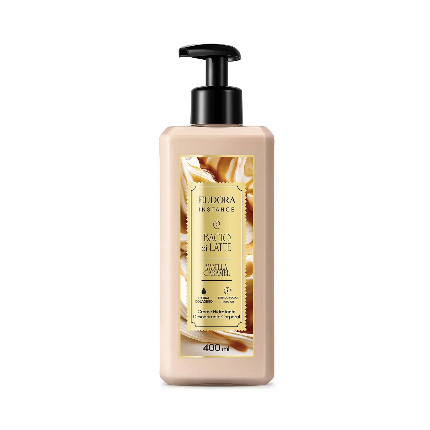 Creme Hidratante Desodorante Corporal Instance Vanilla Caramel 400Ml
