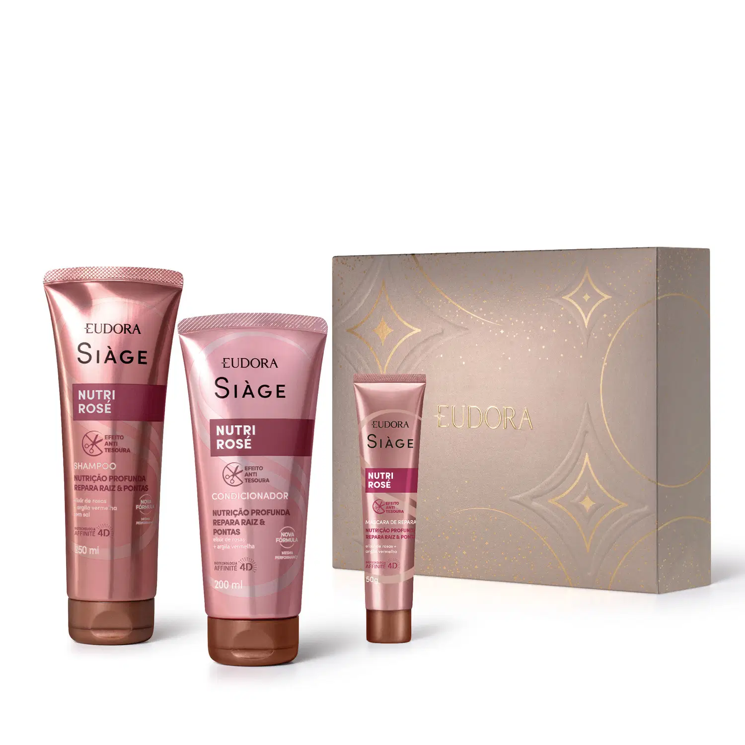Kit Presente Natal Siàge Nutri Rosé (3 Itens)