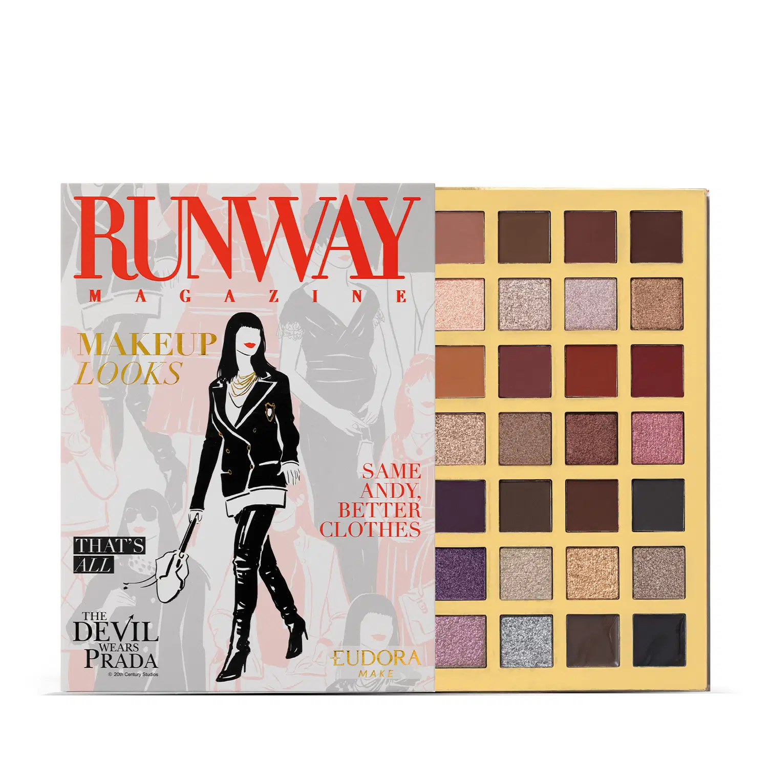 Palette De Sombras Eudora Make O Diabo Veste Prada Runway Magazine 28G