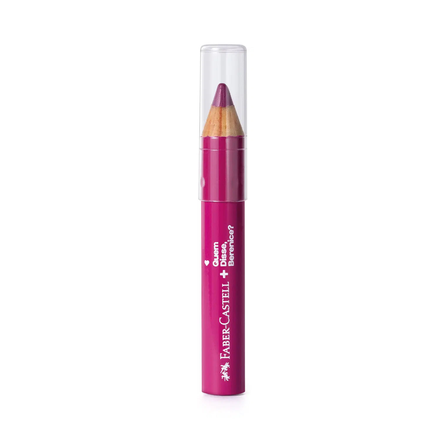 Lápis Jumbo 3 Em 1 Rosa 1,2G
