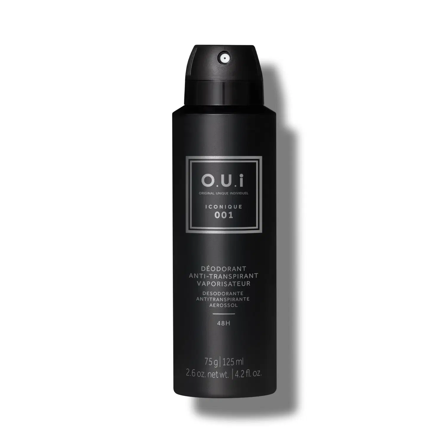 O.U.I Desodorante Antitranspirante Aerosol Iconique 001 75G/125Ml