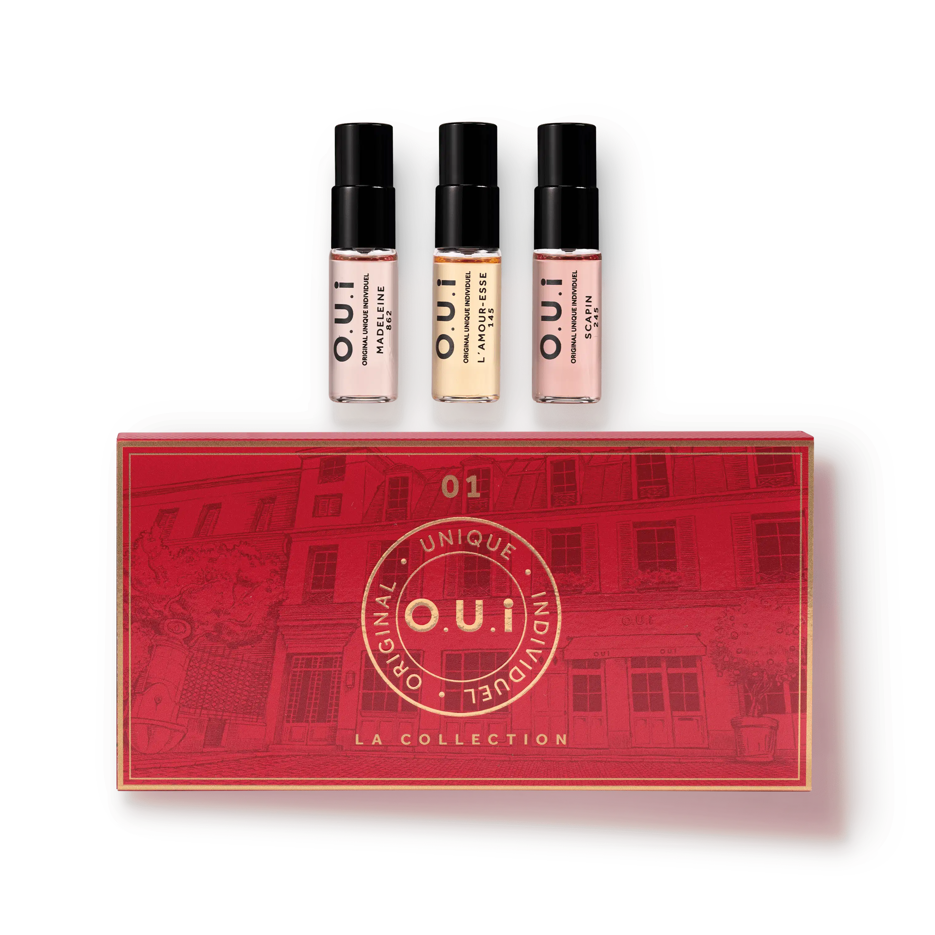 O.U.I Kit La Collection 01 Eau De Parfum Feminino 5Ml Cada (3 Itens)