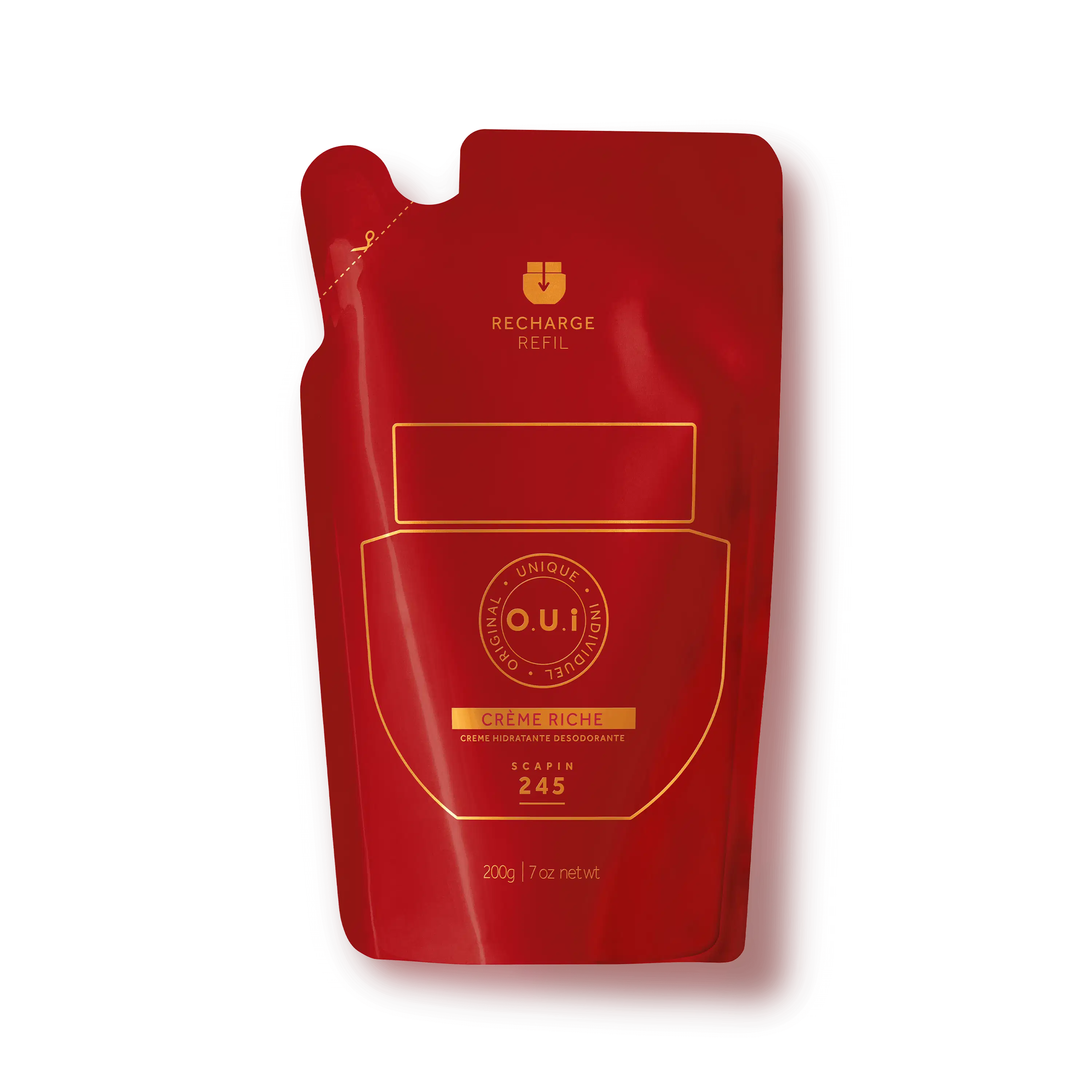 O.U.I Scapin 245 - Creme Riche Hidratante Corporal Refil 200G