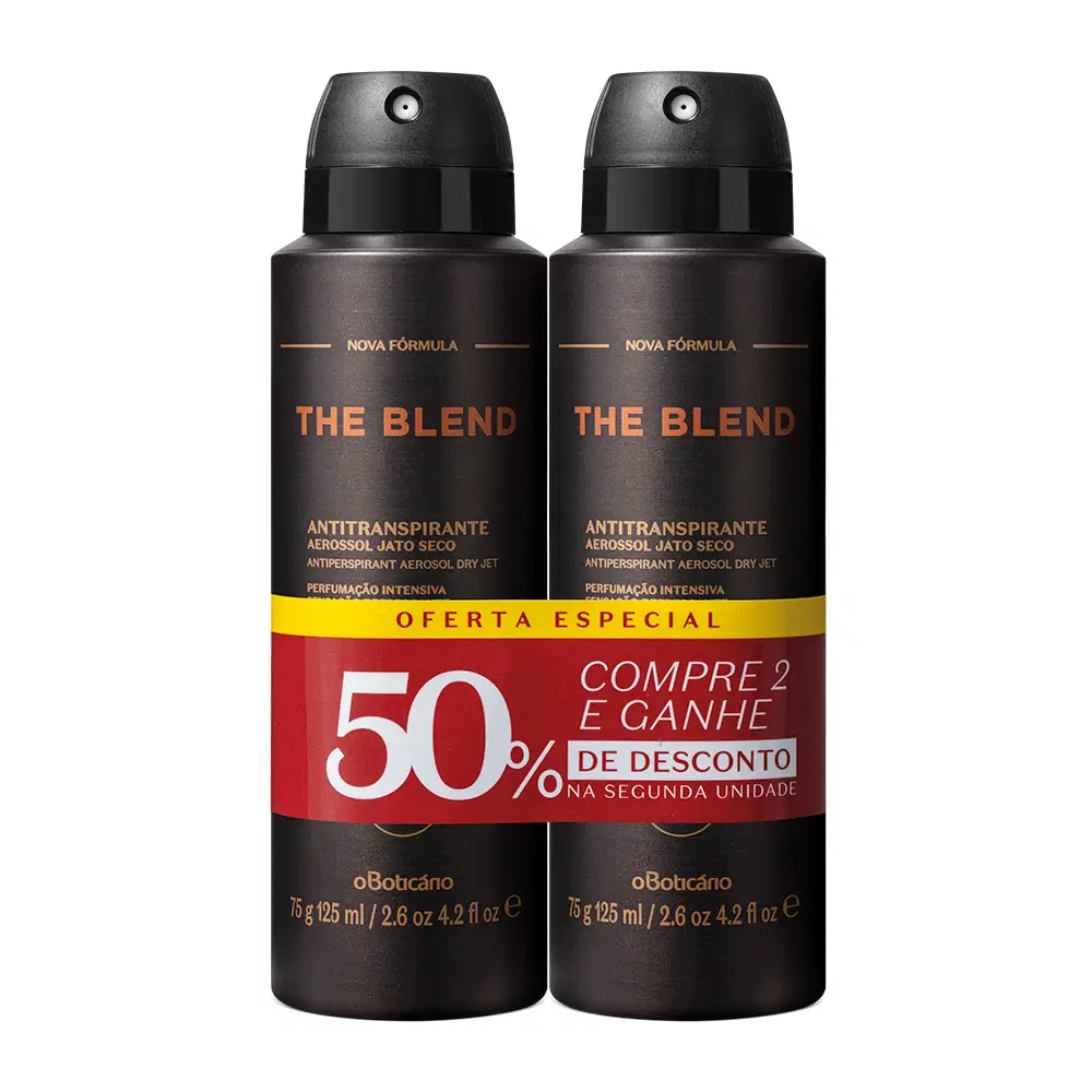Kit Desodorante Antitranspirante The Blend (2 Unidades)