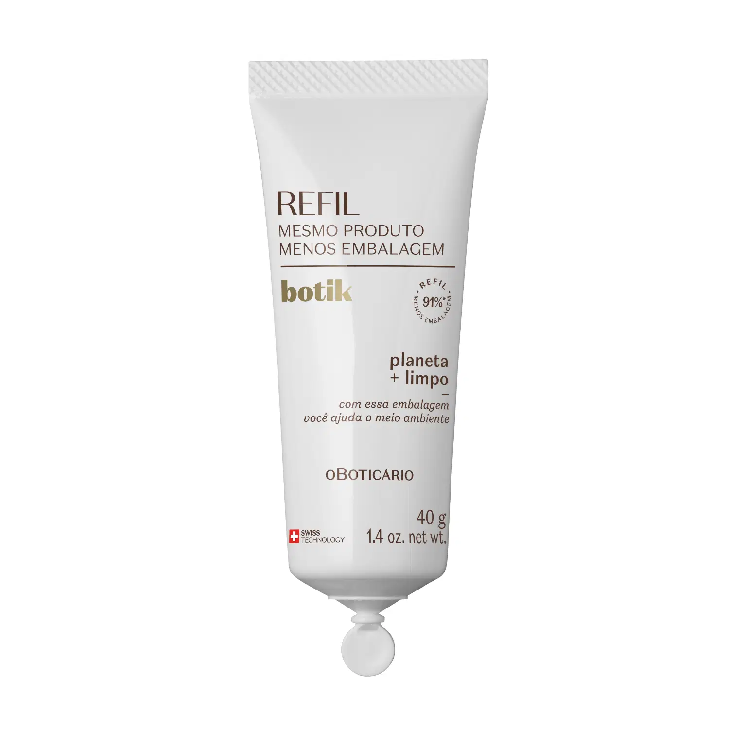 Refil Creme Facial Firmador Ácido Hialurônico Botik 40G