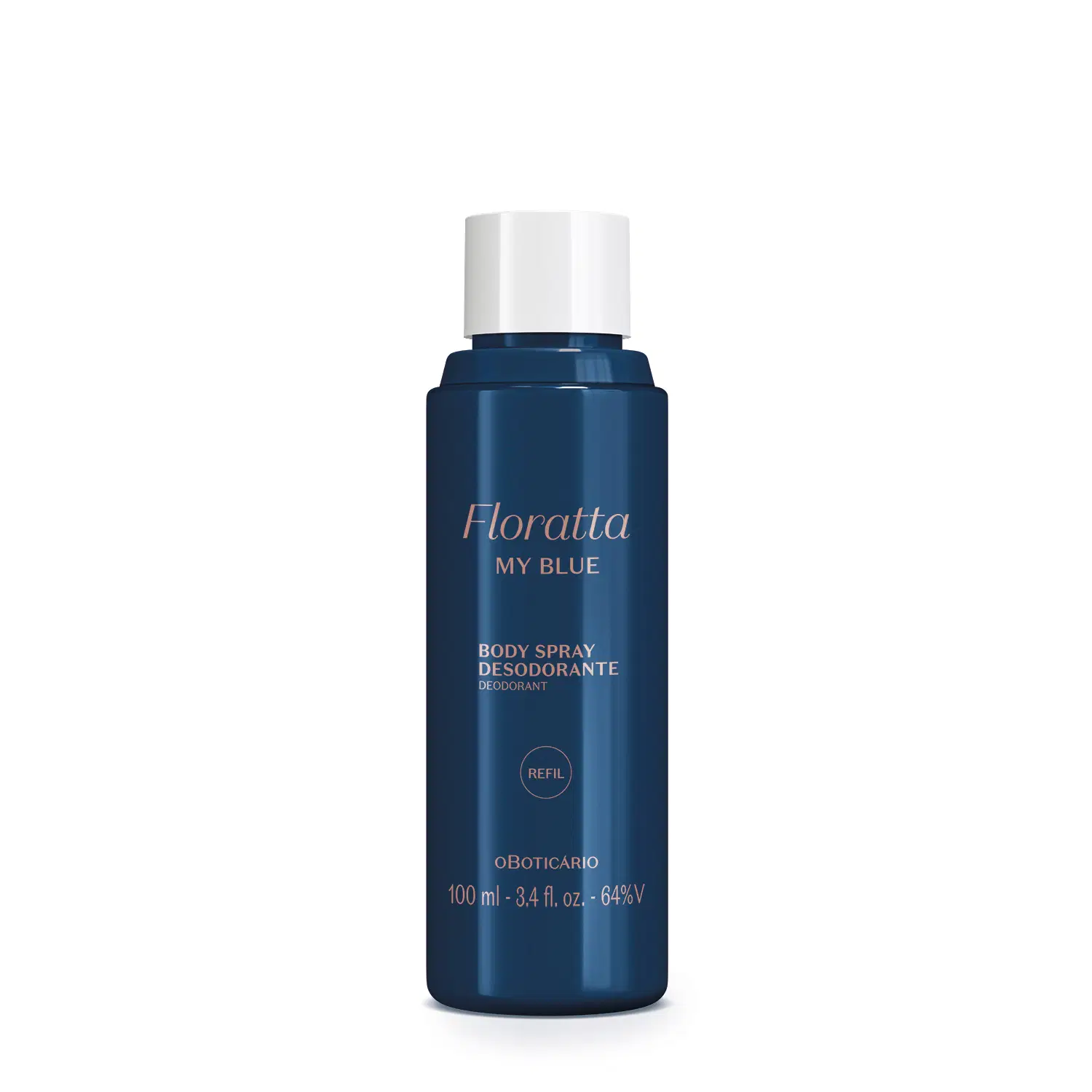 Refil Body Spray Desodorante Floratta My Blue 100Ml