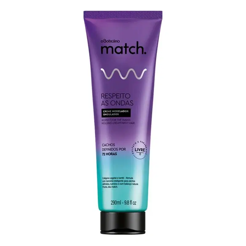 Creme Modelador Match Respeito As Ondas 290Ml