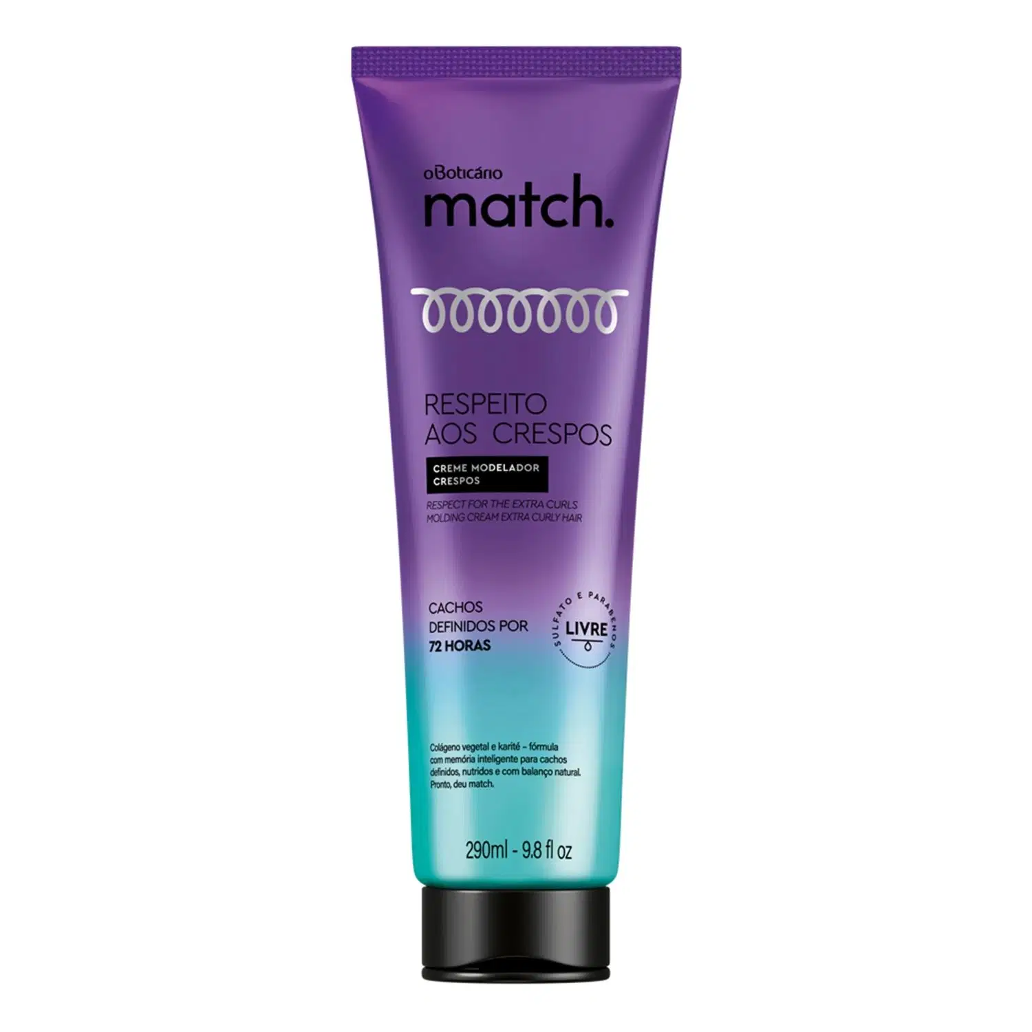 Creme Modelador Match Respeito Aos Crespos 290Ml
