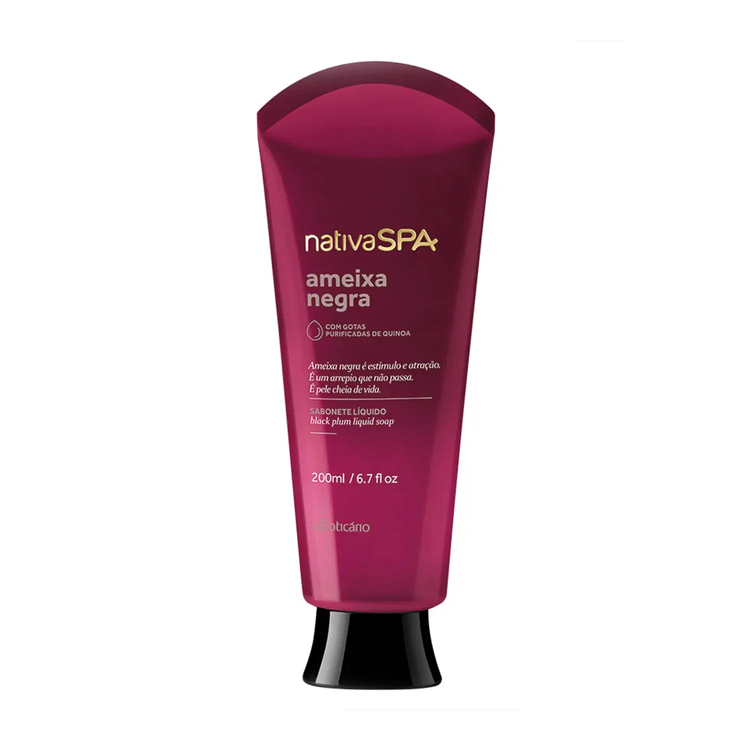 Sabonete Líquido Corpo Nativa Spa Ameixa Negra 200Ml