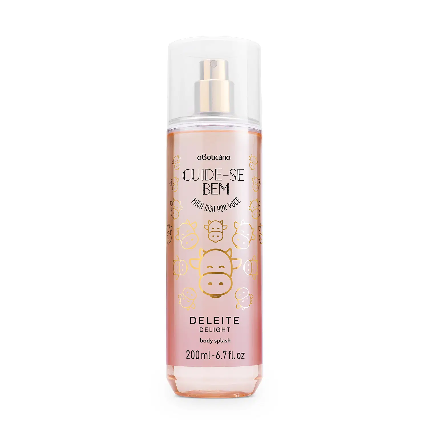 Body Splash Cuide-Se Bem Deleite 200Ml