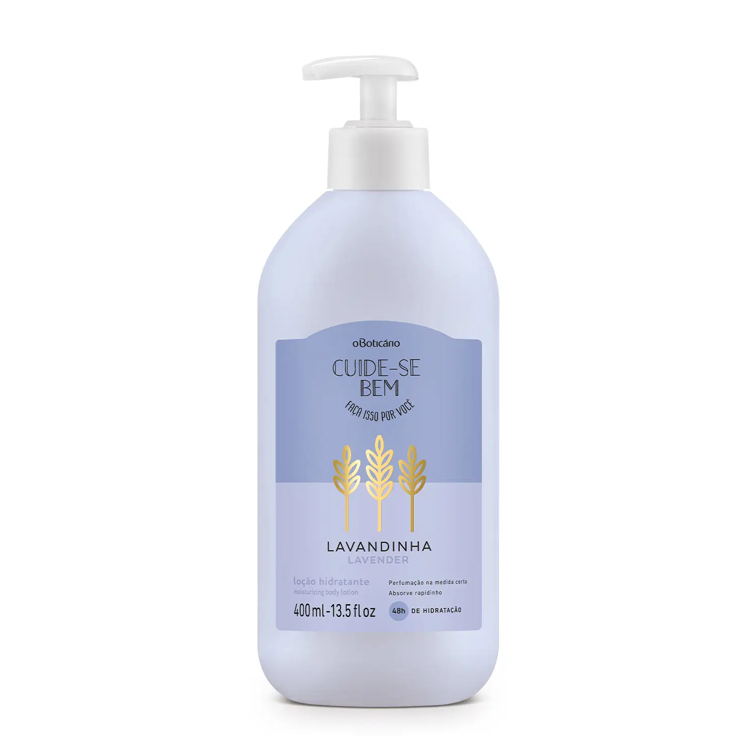 Loção Hidratante Desodorante Corporal Cuide-Se Bem Lavandinha 400Ml