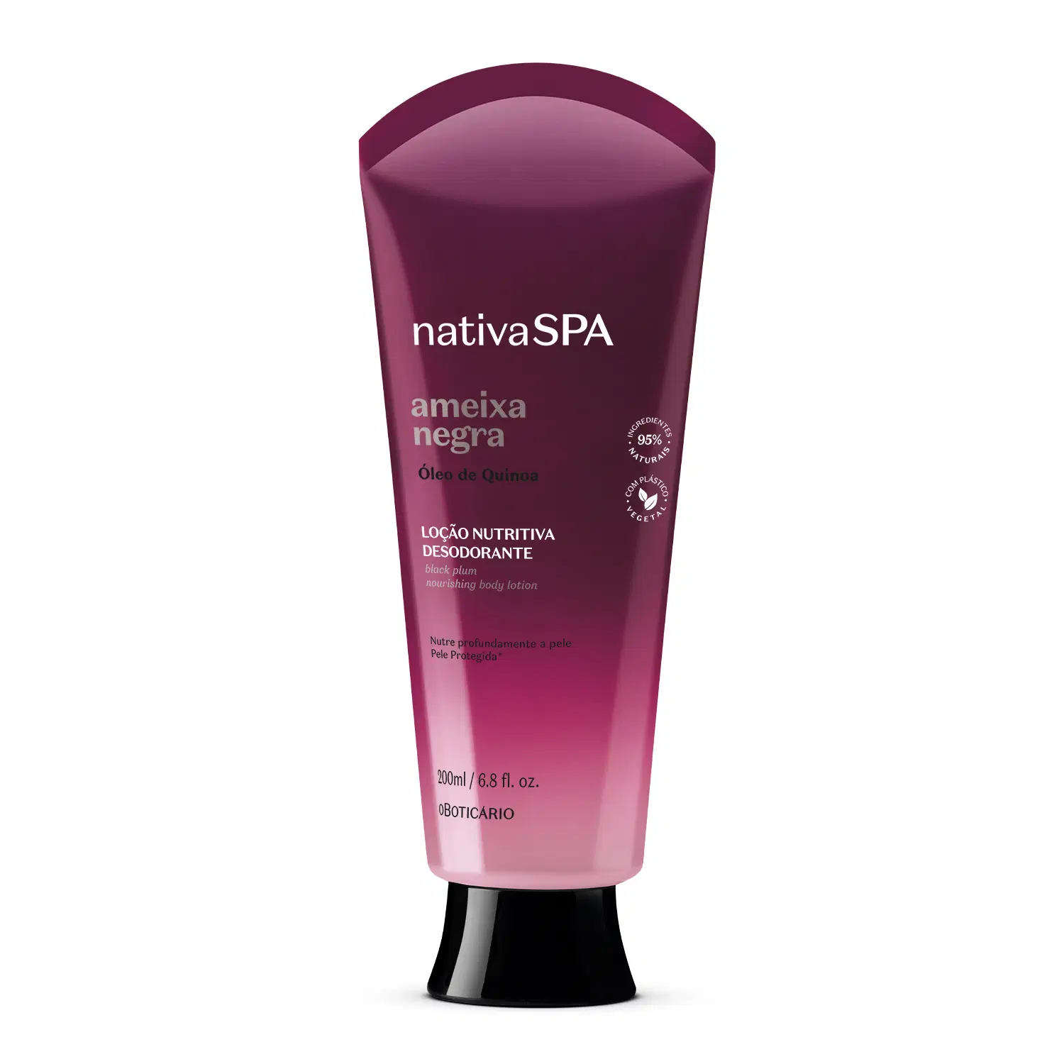 Loção Nutritiva Desodorante Corporal Nativa Spa Ameixa Negra 200Ml