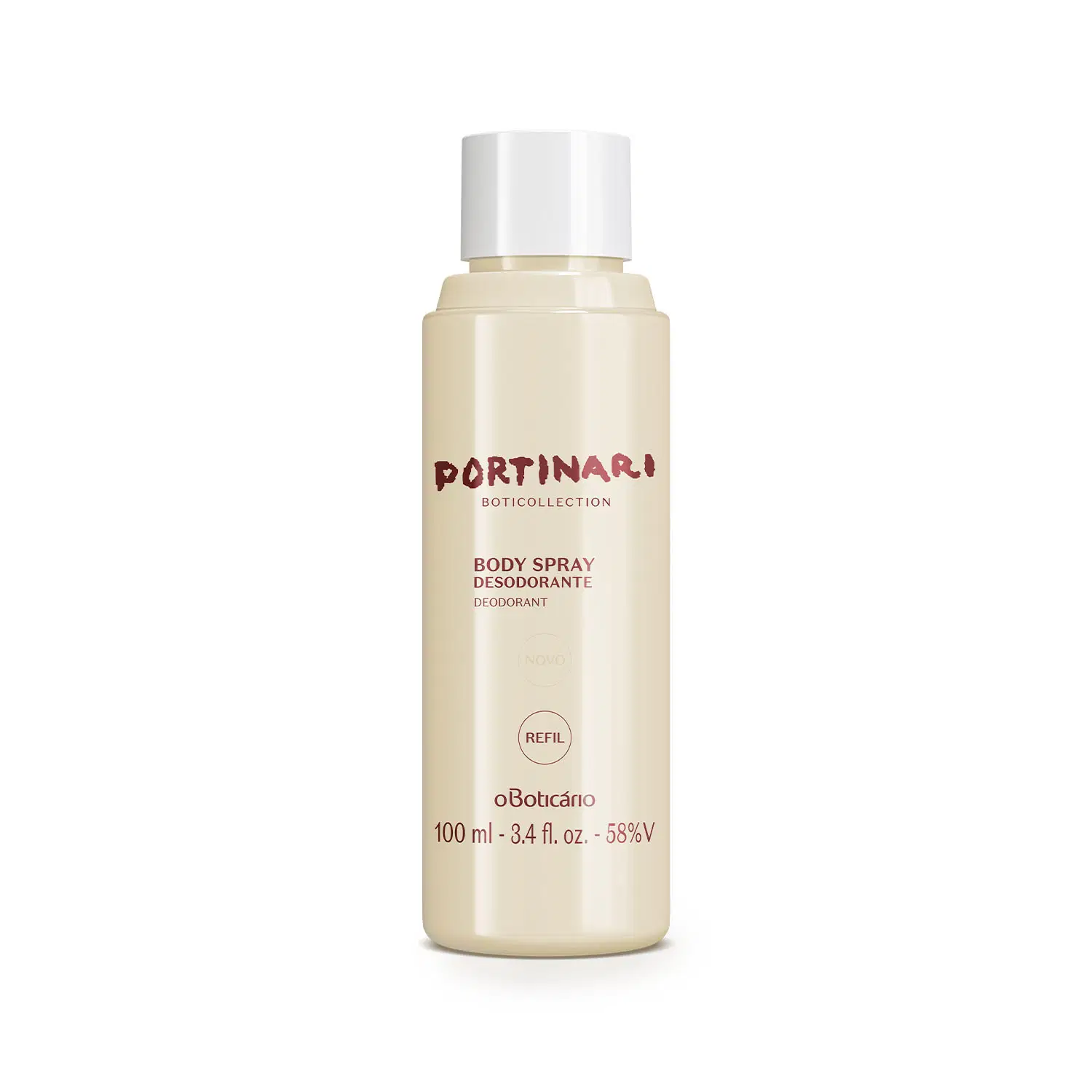 Refil Desodorante Body Spray Boticollection Portinari 100Ml
