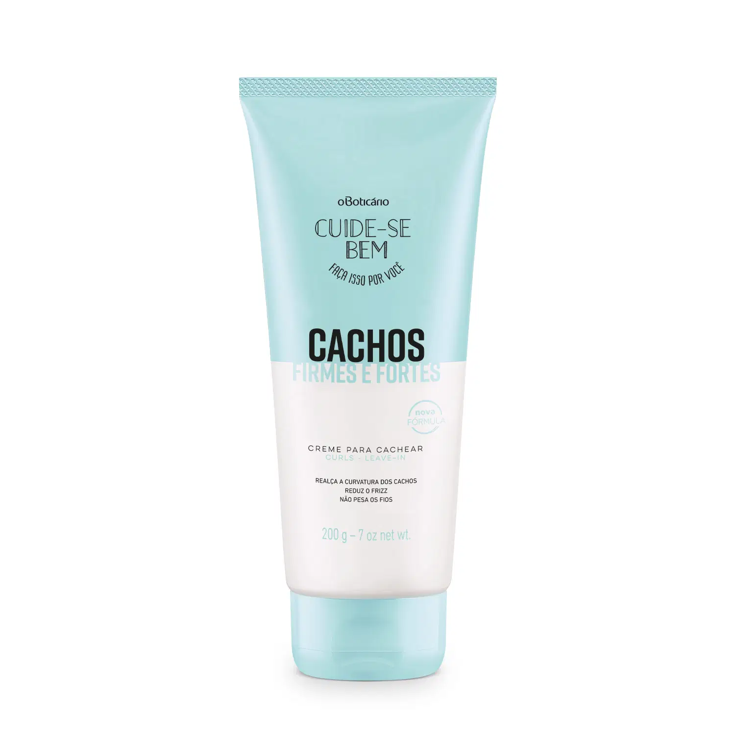 Creme Para Pentear Cuide-Se Bem Cachos Firmes E Fortes 200G