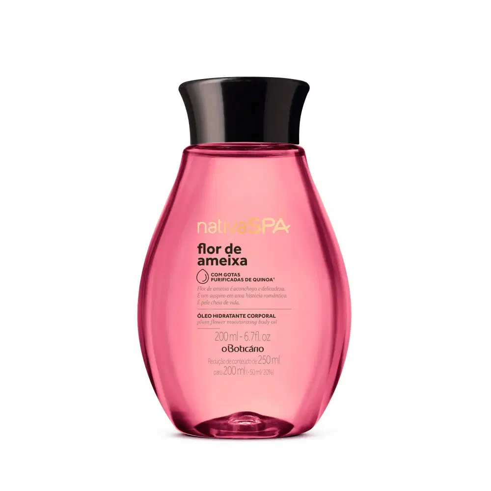 Óleo Desodorante Hidratante Corporal Nativa Spa Flor De Ameixa 200Ml