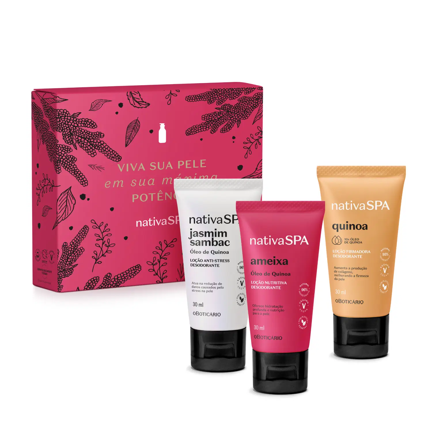 Kit Presente Nativa Spa (3 Itens)