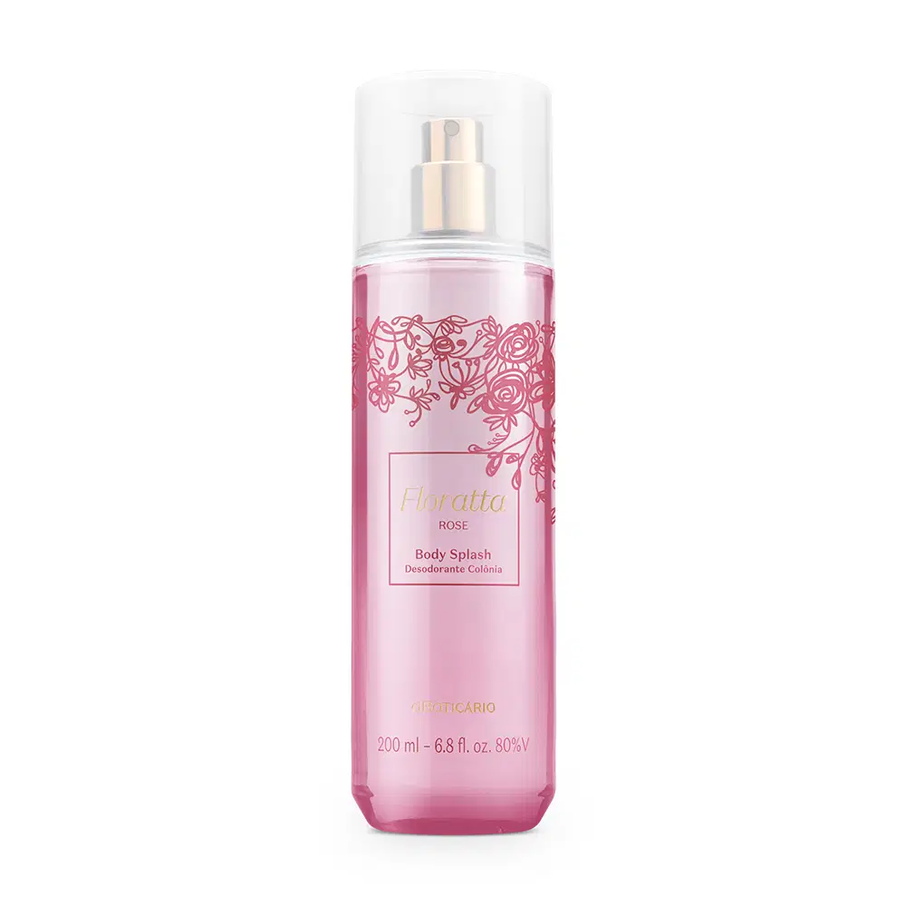 Body Splash Desodorante Colônia Floratta Rose 200Ml