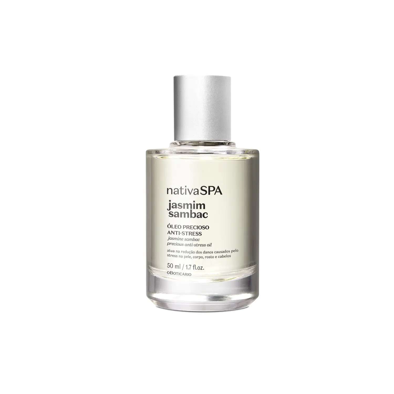 Óleo Precioso Multibenefícios Para Pele E Cabelo Nativa Spa Jasmim Sambac 50Ml