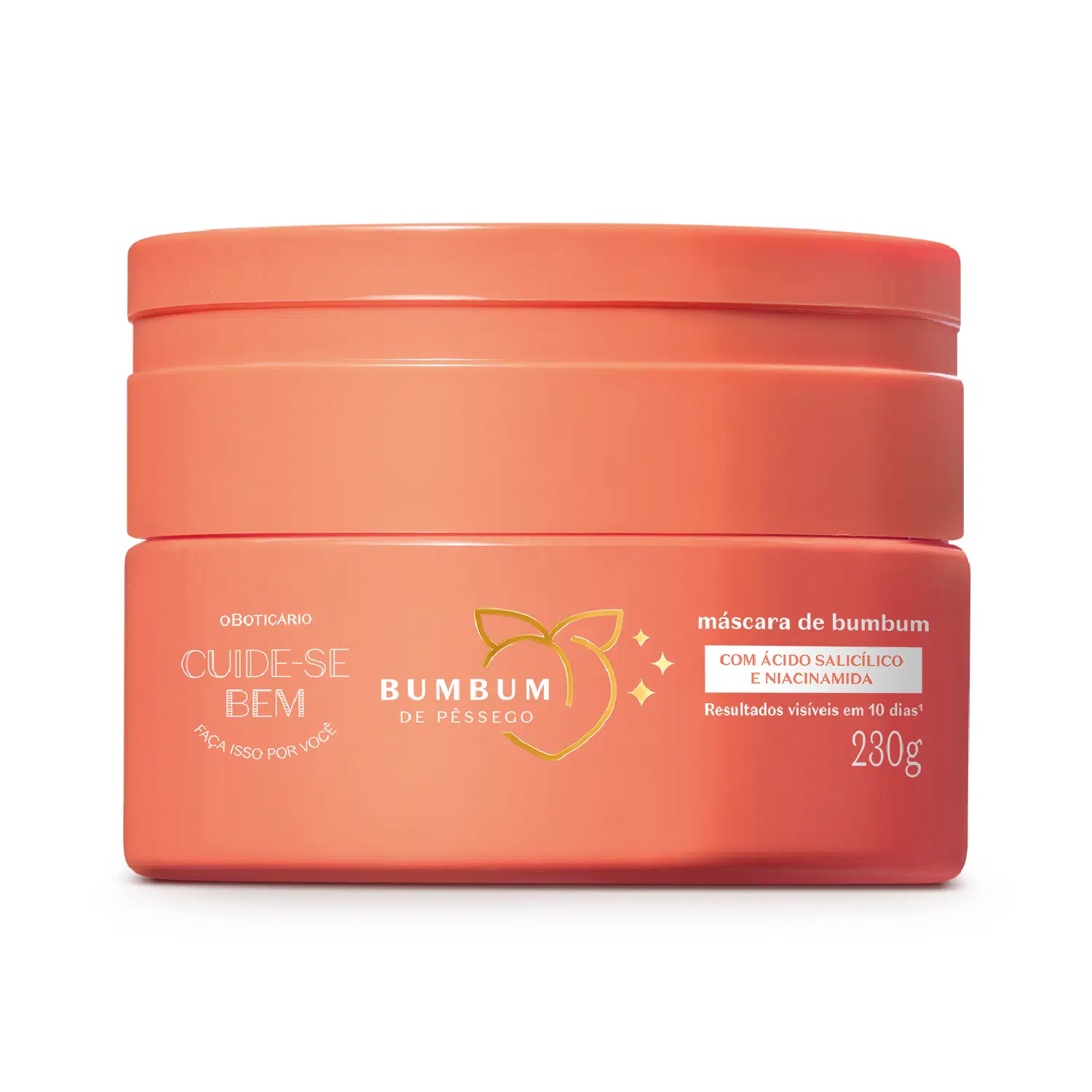 Máscara De Bumbum Cuide-Se Bem Bumbum De Pêssego 230G