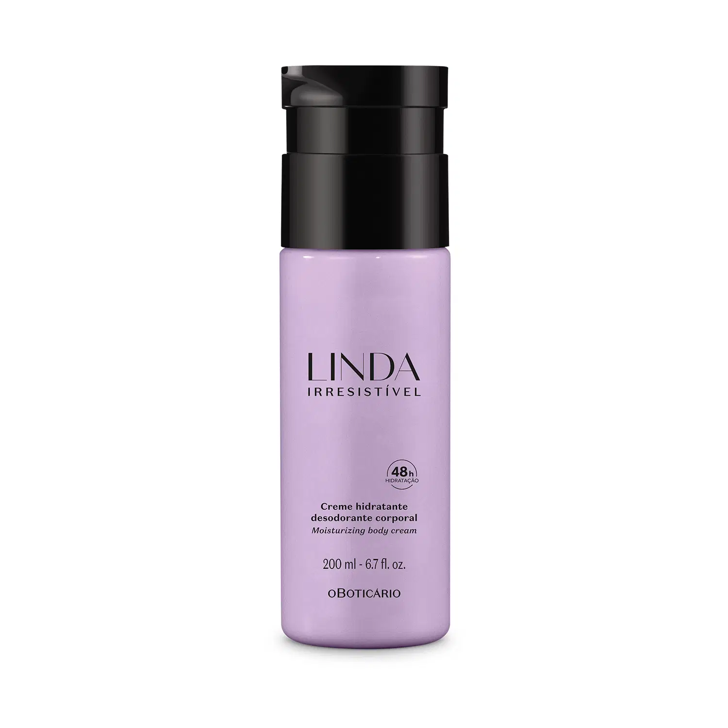 Loção Desodorante Hidratante Corporal Linda Irresistível 200Ml