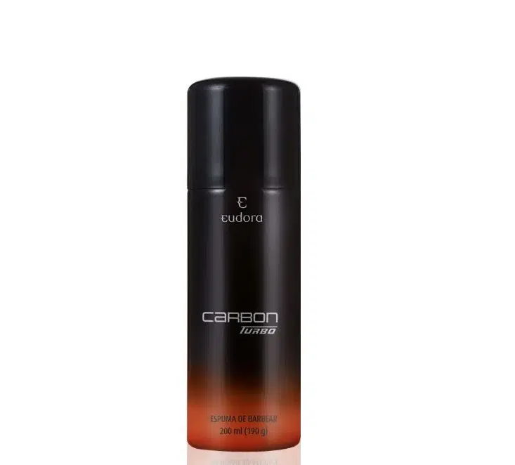 Espuma De Barbear Carbon Turbo 200Ml