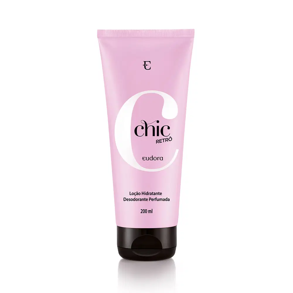 Loção Desodorante Hidratante Corporal Chic Retrô 200Ml
