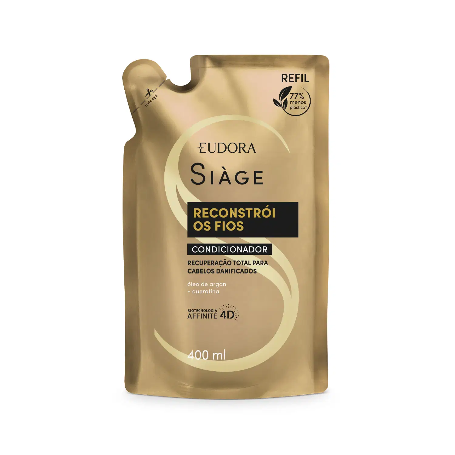 Refil Condicionador Siàge Reconstrói Os Fios 400Ml