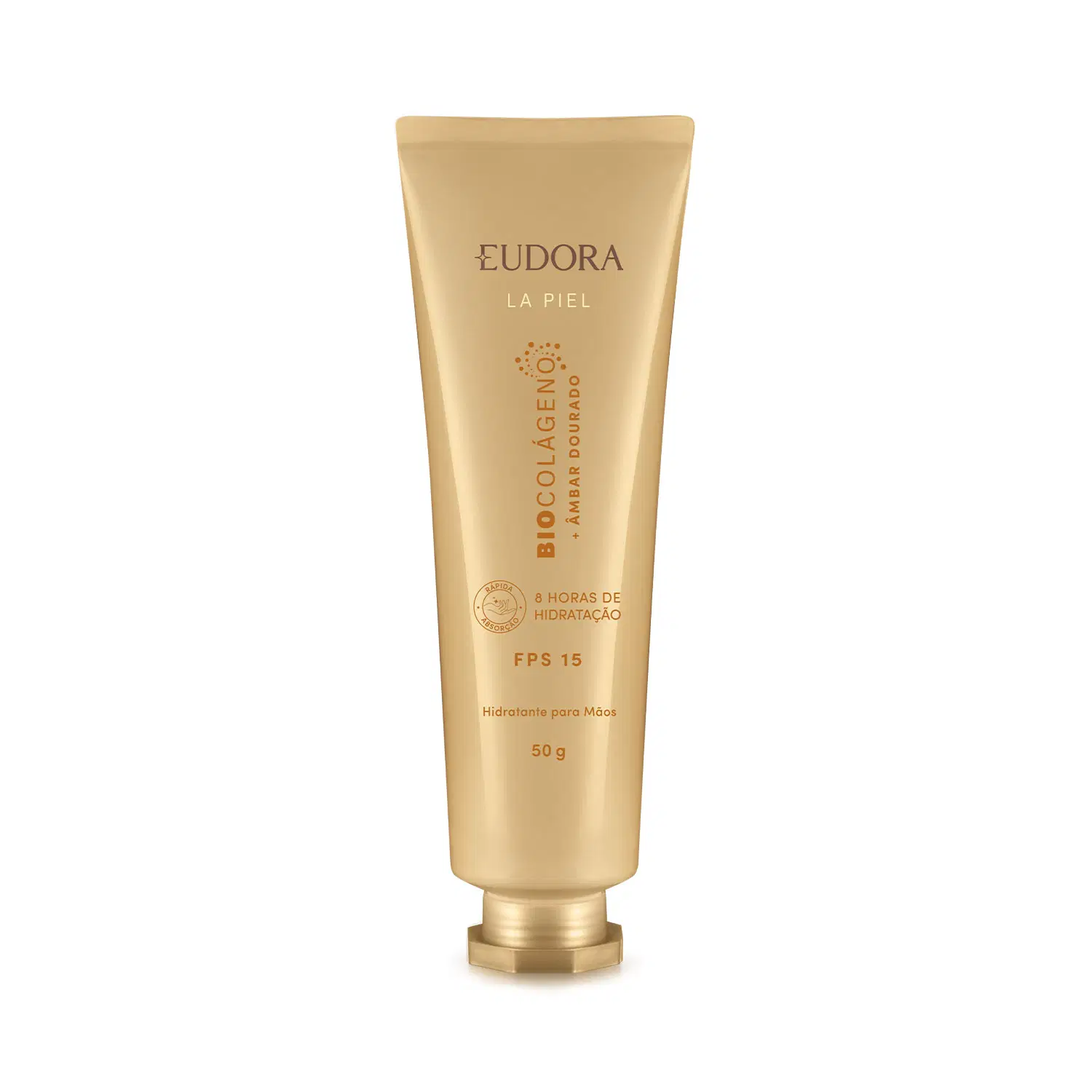 Creme Hidratante Para Mãos Fps 15 La Piel Âmbar Dourado 50G
