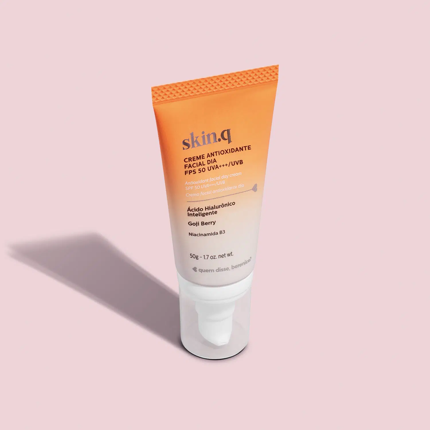 Creme Hidratante Facial Dia Antioxidante Fps 50 Skin.Q
