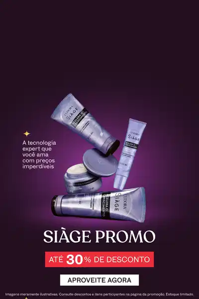 Siàge Promo com até 30% de desconto! A tecnologia expert que você ama com preços imperdíveis