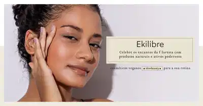 Ekilibre Amazônia combina a ciência e a consciência ambiental para proporcionar elevar o momento de autocuidado.