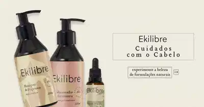 Ekilibre Amazônia para Cabelos trabalha com as melhores matérias-primas para oferecer cuidados capilares de alta performance.