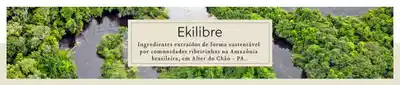 Ekilibre Amazônia combina a ciência e a consciência ambiental para proporcionar os melhores cuidados para pele.